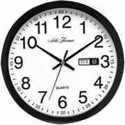 Seth Thomas 14" Round Day/Date Wall Clock