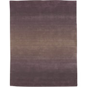 Shadow Collection 4' x 6' Area Rug, Eggplant