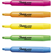 Sharpie Accent Highlighters, Assorted,  Dozen