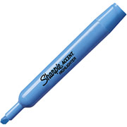 Sharpie Accent Highlighters, Blue, Dozen