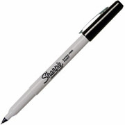 Sharpie Extra Fine Point Permanent Markers, Black, Each