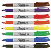 Sharpie Fine Point Permanent Markers, Assorted, 8 Pack