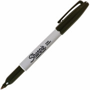 Sharpie Fine Point Permanent Markers, Black, Dozen