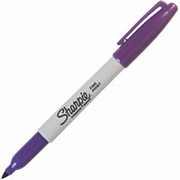 Sharpie Fine Point Permanent Markers, Purple, Each