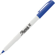 Sharpie Ultra Fine Point Permanent Markers, Blue, Dozen