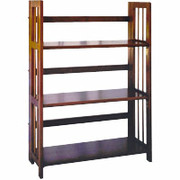 Situations Solid Wooden Bookcase, 3-Shelf, Open Top, Sonoma Cherry