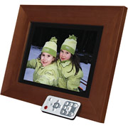 SmartParts 8.4" Digital Picture Frame, Walnut