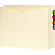 Smead End-Tab File Jacket with 2" Expansion, Letter Size, 25/Box