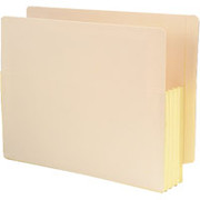 Smead End-Tab Manila File Pockets, Legal Size, 3 1/2" Expansion, 25/Box