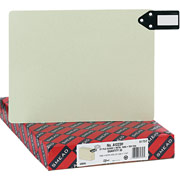 Smead End-Tab Pressboard File Guides with Horizontal Metal Tabs, Letter Size