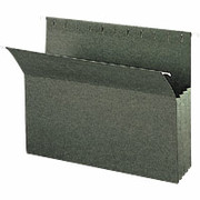Smead Hanging File Pockets, Letter, Standard Green, 25/Box