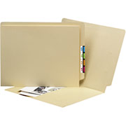 Smead Manila End Tab Pocket Folders, Letter, 50/Box