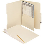 Smead Self-Adhesive Folder Dividers w/ Pockets, 25/Box