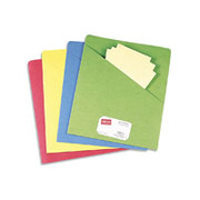 Smead Slash Jackets, Letter Size, Assorted Colors, 25/Box