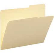 Smead Top-Tab Guide Height Folders,  Reinforced Tab, Right, Letter Size