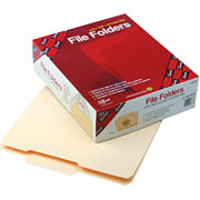 Smead Top-Tab Guide Height Folders, Reinforced Tab, Right of Center, Letter Size