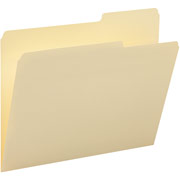 Smead Top-Tab Guide Height Folders, Single-Ply Tab, Right, Letter Size