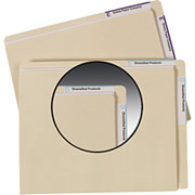 Smead Workspace File Folders, Letter, Straight-Tab, Manila, 50/Box