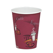 Solo Bistro Design Hot Drink Cups, 12-oz.