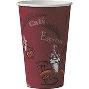 Solo Bistro Design Hot Drink Cups, 16-oz.