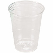 Solo Plastic Party Cups,  16-oz.  Clear