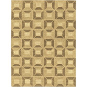 Sonora Collection 4' x 6' Area Rug, Natural/Natural