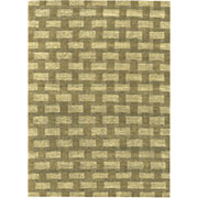 Sonora Collection 8' x 11' Area Rug, Black/Natural