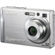 Sony Cyber-shot W80 Digital Camera, Silver