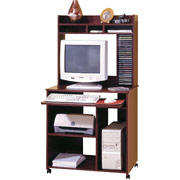 South Shore Multimedia Cart, Cherrywood Finish