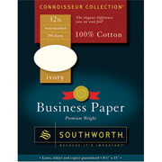 Southworth Exceptional Business Paper, 32 lb., 8 1/2" x 11", Ivory