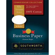 Southworth Exceptional Business Paper, 32 lb., 8 1/2" x 11", White