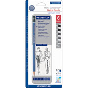 Staedtler Mars Lumograph Design Set, 6/Set