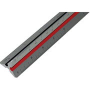 Staedtler Mars Metal 12" Engineer's Triangular Scale with Color-Coded Grooves