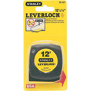 Stanley LeverLock 12' Tape Measure