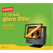 Staples 17"-19" CRT Anti-Glare Filter