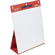 Staples 23" x 20", Faint Grid, Restickable Tabletop Easel Pad