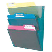 Staples 3-Pocket Wall File, Letter-Size