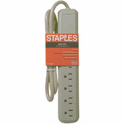 Staples 4 Outlet Strip Surge