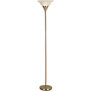 Staples 50/100/150 Watt Torchiere Incandescent Floor Lamp, Three Way
