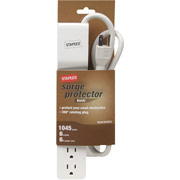 Staples 6 Outlet/1045 Joule Surge Strip