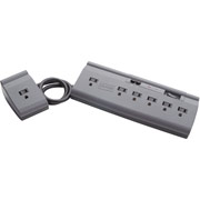 Staples 7 Outlet/2560 Joule Surge Strip, Extended Block Outlet
