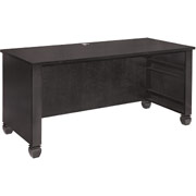 Staples Apothecary Large Desk, Black Finish