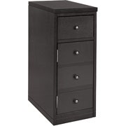 Staples Apothecary Mobile Storage Unit, Black Finish