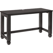 Staples Apothecary Small Desk, Black Finish