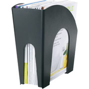 Staples Black Plastic Jumbo Magazine File