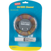 Staples CD/DVD Cleaner