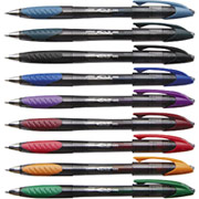 Staples CLX Retractable Gel-Ink Roller Pens, Assorted Medium