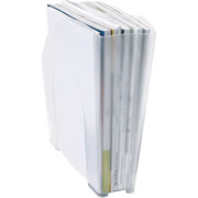 Staples Clear Plastic Jumbo Magazine File