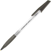 Staples Comfort Stic Grip Ballpoint Pens, Medium Point, Black, 5 Dozen