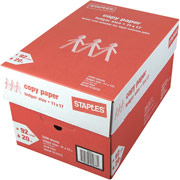 Staples Copy Paper, 11" x 17", Half Case